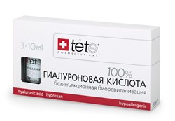 Tete Cosmeceutical Hyaluronic Acid Pure – 100% гиалуроновая кислота, 3 x 10 мл - фото 10166