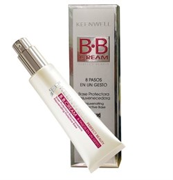 Keenwell BB Cream SPF 20 – Омолаживающая защитная база для макияжа СЗФ 20 (тон №2), 40 мл 1430101* - фото 12381