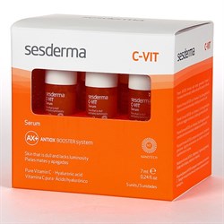 Sesderma C-Vit Serum – Сыворотка реактивирующая интенсивного ухода для лица С–Вит, 5 шт. по 7 мл - фото 12978