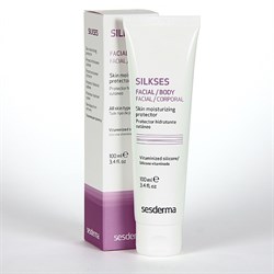 Sesderma Silkses Skin Facial and Body Moisturizing Protector – Крем-протектор увлажняющий для лица и тела Силксес, 100 мл - фото 13240