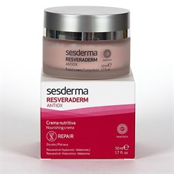 Sesderma Resveraderm Antiox Nourishing cream – Крем-антиоксидант питательный Резверадерм, 50 мл - фото 13631