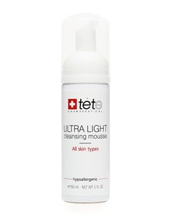 Tete Cosmeceutical Ultra Light Cleansing Mousse – Ультра легкий мусс для умывания, 150 мл - фото 14159