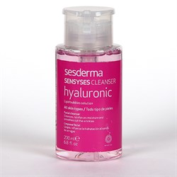 Sesderma Sensyses Cleanser Hyaluronic – Липосомальный лосьон для снятия макияжа (антивозрастной), 200 мл - фото 14481