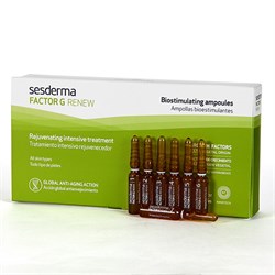 Sesderma Factor G Renew Biostimulating Ampoules – Биостимулирующее ампульное средство Фактор Джи, 7 шт. по 2 мл - фото 14897