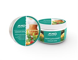 NaturMed скраб для тела солевой лимфодренажный для коррекции фигуры, 250 мл 5127