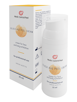 MedicControlPeel Block Age Peel Cream – Химический пилинг на основе ретиноевой кислоты 5%, 35 мл - фото 16736