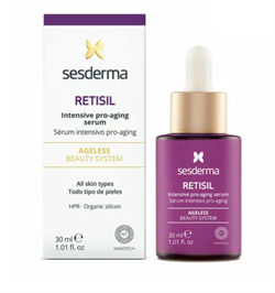 Sesderma Retisil Intensive Pro-aging Serum – Сыворотка омолаживающая интенсивная для лица и шеи с ретинолом 0.5 Ретисил, 30 мл 40007944 - фото 17084