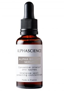 Alphascience Alpha Bright Serum – Сыворотка интенсивная отбеливающая для лица против пигментных пятен Альфасаенс, 30 мл 5568 - фото 17238