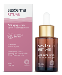 Sesderma Reti Age Anti-aging Serum – Сыворотка антивозрастная с ретинолом  Рети Эдж, 30 мл 40001734 - фото 17499