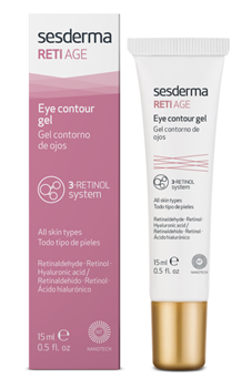 Sesderma Reti Age Anti-aging Eye Contour Gel – Гель антивозрастной вокруг глаз с ретинолом Рети Эдж, 15 мл 40001733 - фото 17501