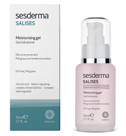 Sesderma Salises Moisturizing Gel – Гель увлажняющий с салициловой кислотой Салисес, 50 мл 40000048 - фото 17522
