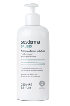 Sesderma Salises Anti-Imperfection Body Fluid – Флюид для тела с салициловой кислотой Салисес,  250 мл 40007280 - фото 17526