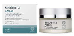 Sesderma Azelac Facial Moisturizing Cream – Крем увлажняющий с азелаиновой кислота кислотой Азелак, 50 мл 40000063 - фото 17643