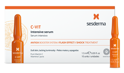 Sesderma C-Vit Intensive Serum 12 % – Интенсивная сыворотка мгновенной красоты С-Вит, 10 шт. по 1,5 мл 40004616 - фото 17658