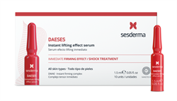 Sesderma Daeses Facial Immediate Lifting Effect Serum – Сыворотка мгновенного лифтинга Дайсес, 10 шт. по 1,5 мл 40004618 - фото 17691