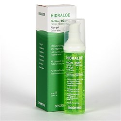 Sesderma Hidraloe Facial and Body Aloe Gel – Гидралое Алоэ-гель для лица и тела, 60 мл 3890