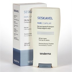 Sesderma Seskavel Oily Hair Dandruff Shampoo – Шампунь от перхоти для жирных волос Сескавел, 200 мл 3938