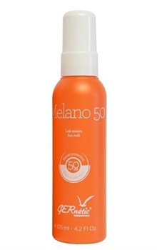 Gernetic Melano 50 – Cолнцезащитное молочко для лица и тела Жернетик Мелано SPF 50, 125 мл 4561