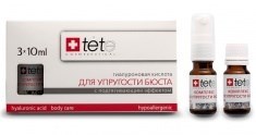 Tete Cosmeceutical Hyaluronic Acid and Neck-Decolete – Гиалуроновая кислота и комплекс для упругости бюста, шеи и декольте, 3 х 10 мл - фото 8078