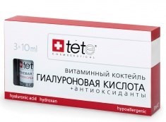 Tete Cosmeceutical Hyaluronic Acid and Antioxidants – Гиалуроновая кислота и антиоксиданты, 3 х 10 мл - фото 8086