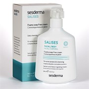 Sesderma Salises Facial and Body Foamy Soap-free Cream – Крем пенящийся для умывания с салициловой кислотой Салисес, 300 мл