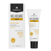 Cantabria Labs Heliocare 360 Gel Oil-Free Dry Touch SPF 50 Sunscreen – Гель солнцезащитный гель с СЗФ 50 для нормальной и жирной кожи, 50 мл
