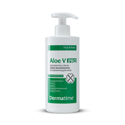 Dermatime Aloe V PRO Regenerating Cream – Алоэ Про регенерирующий крем Дерматайм, 400 мл