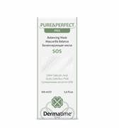 Dermatime Pure and Perfect PRO Balancing Mask – Балансирующая маска SOS Дерматайм, 100 мл 5530