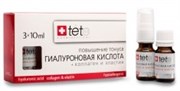 Tete Cosmeceutical Hyaluronic Acid, Collagen and Elastin – Гиалуроновая кислота, коллаген и эластин, 3 х 10 мл